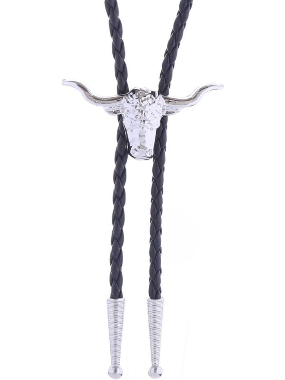 Stylish Western Bolo Tie for Men & Women | Leather Necktie for Rodeo & Concert